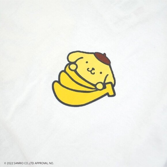 NEW Sanrio Pompompurin T-shirt - From Japan - Picture 2 of 6